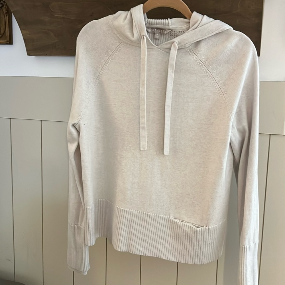 Athleta Off White Hoodie​